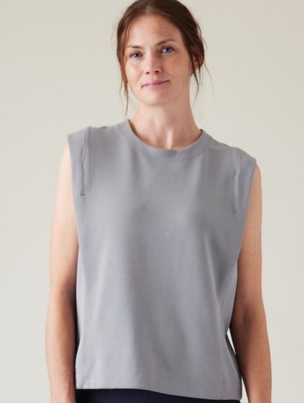 Athleta seasoft tank sweatshirt Size Large.